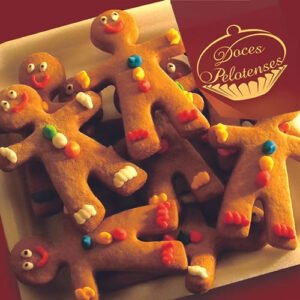 Biscoito de Mel Decorado Bonequinho