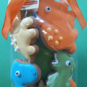 Biscoitos Mel Dinossauros