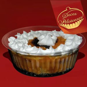 Tortinha de Doce de Ovos com Ameixa