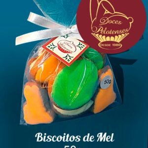 Biscoitos de Mel Decorados 50g